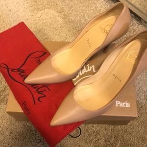 A pair of Christian Louboutin
